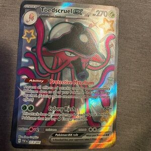 Toedscruel Holographic Pokémon card